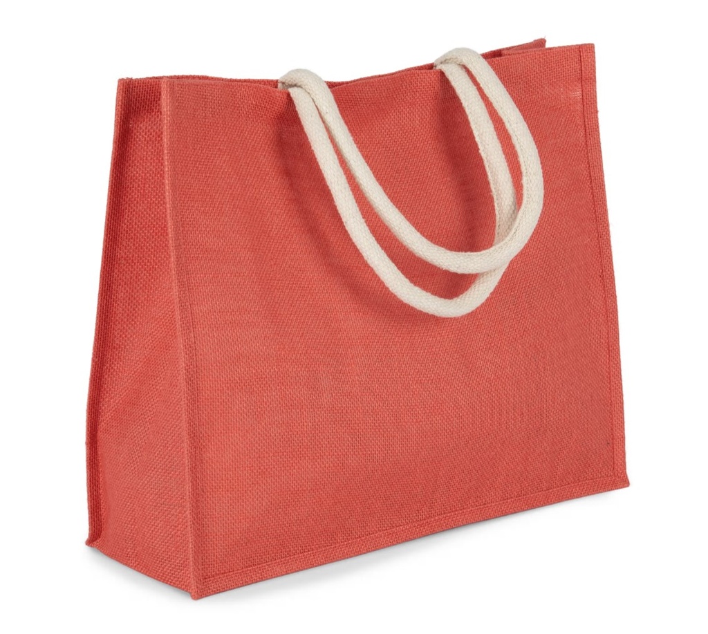 Jute draagtassen - 42x15x35Hcm 