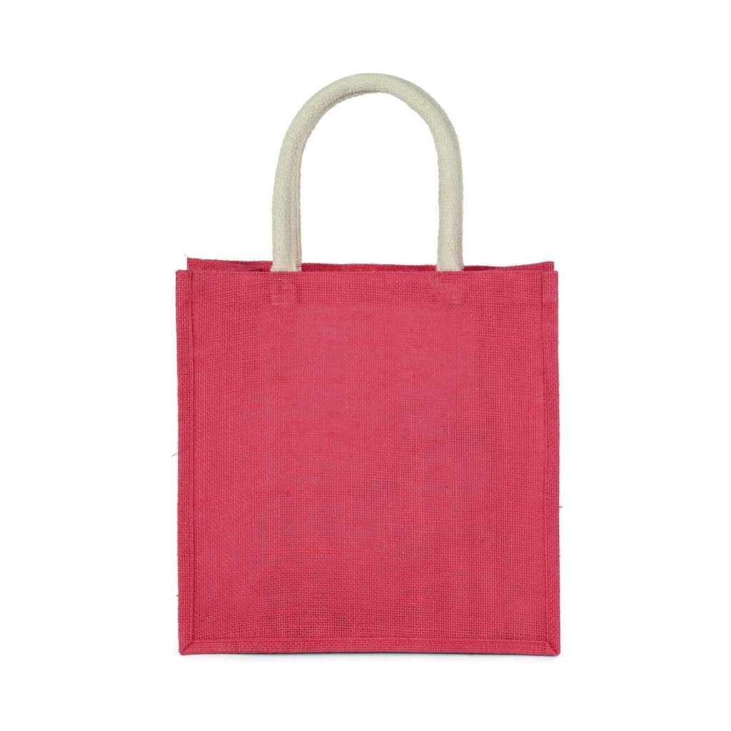 Jute draagtassen - 30x15x30Hcm
