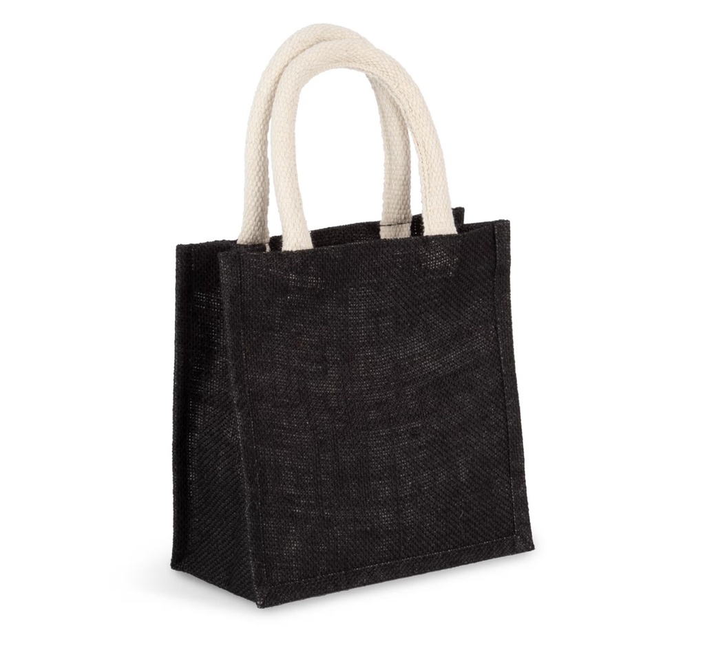 Jute draagtassen - 20x10x20Hcm