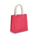Jute draagtassen - 20x10x20Hcm