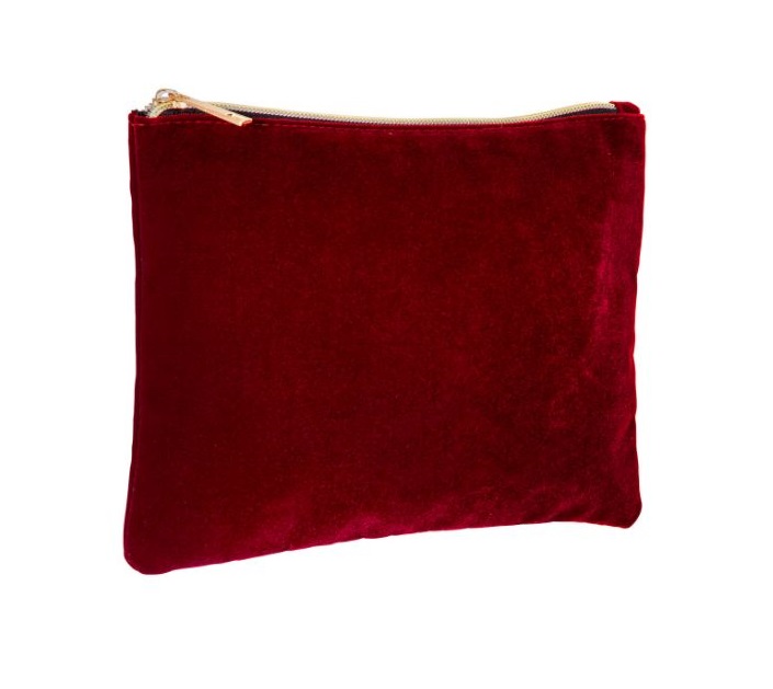 Velvet make-up tasje - 22,5x17,5Hcm 