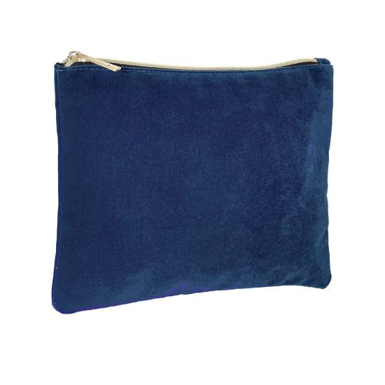 Velvet make-up pouch - 22,5x17,5Hcm 