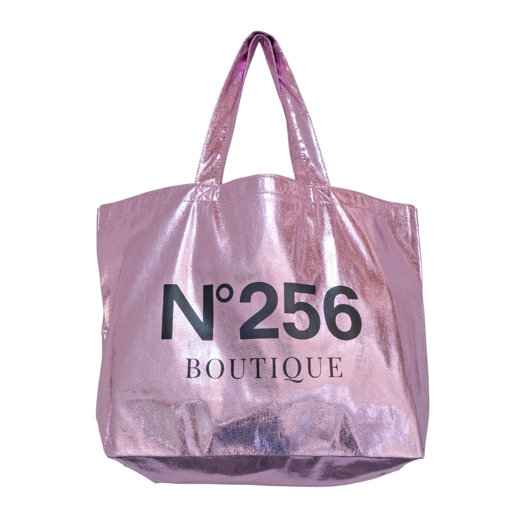 Lederlook draagtassen - 50/36x14x35Hcm