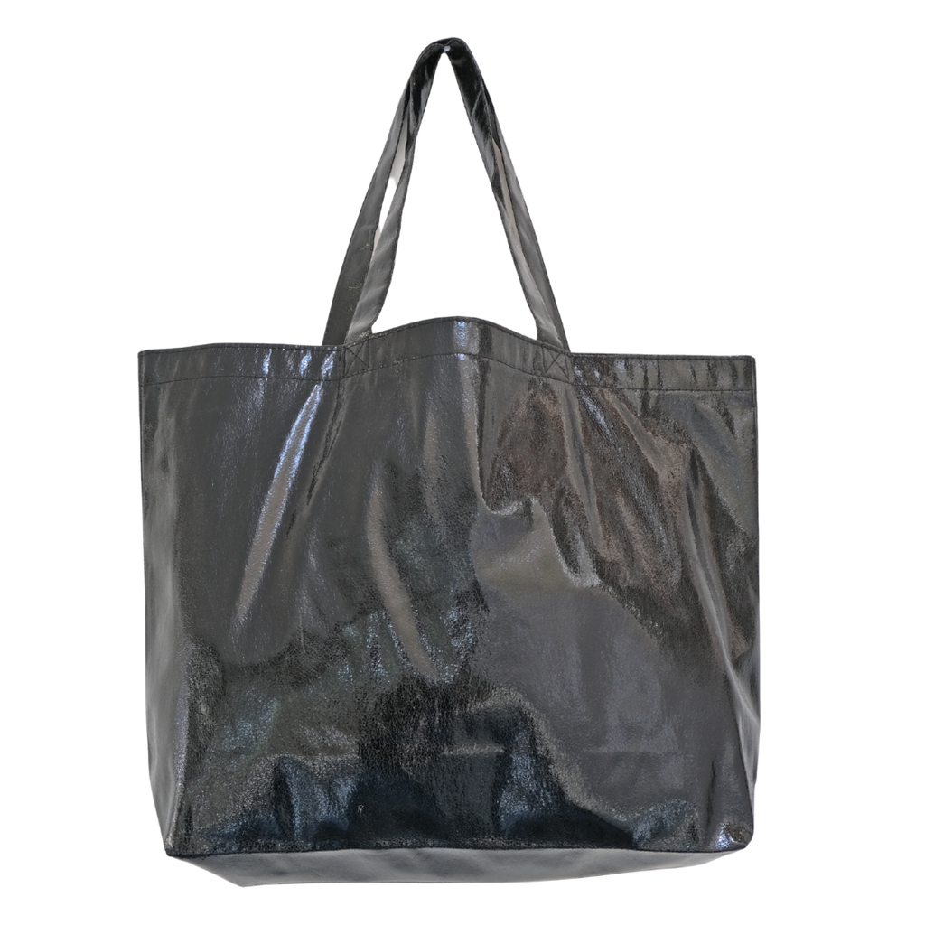 Sacs à l'aspect cuir - 50/36x14x35Hcm