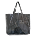 Lederlook draagtassen - 50/36x14x35Hcm