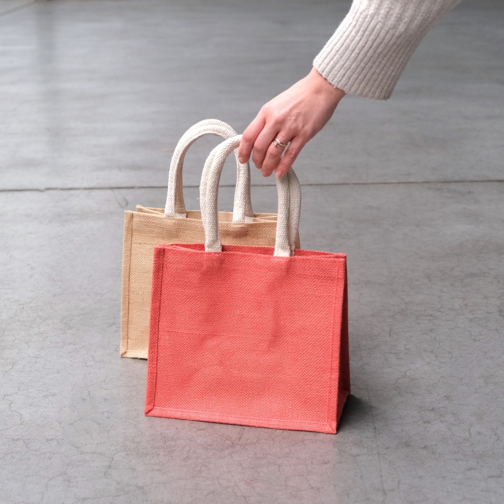 Sacs en jute - 20x10x20Hcm